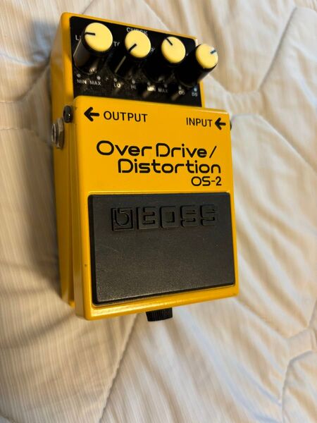 BOSS エフェクター Distortion オーバードライブ OS-2 ディストーション ボス 美品 消毒済み 動作確認済み