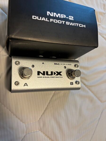 NUX NMP-2 DUAL FOOT SWITCH フットスイッチ 正常動作品 美品 消毒済み