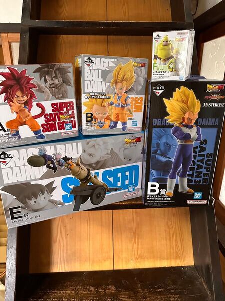 ドラゴンボール VSオムニバスCROSS DAIMA 孫悟空 ベジータ 一番くじ フィギュア