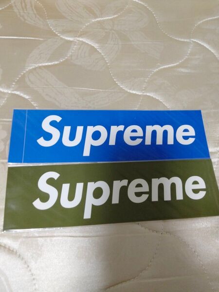 Supreme boxlogo ステッカー 2枚セット