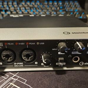 Staeinberg UR22mkII オーディオインターフェース