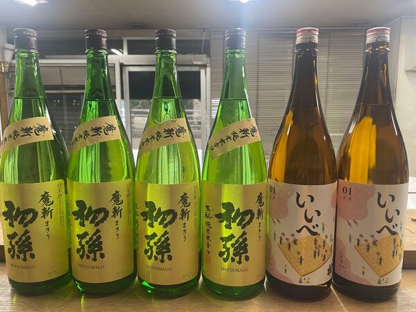 山形県のお酒 初孫 出羽桜 日本酒 飲み比べセット 純米吟醸 一升瓶 純米大吟醸