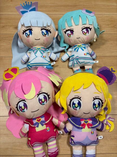 わんだふるぷりきゅあ ぬいぐるみ 4点セット