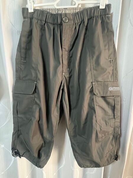 OUTDOOR PRODUCTS ハーフパンツ (7分丈) カーキ Mサイズ