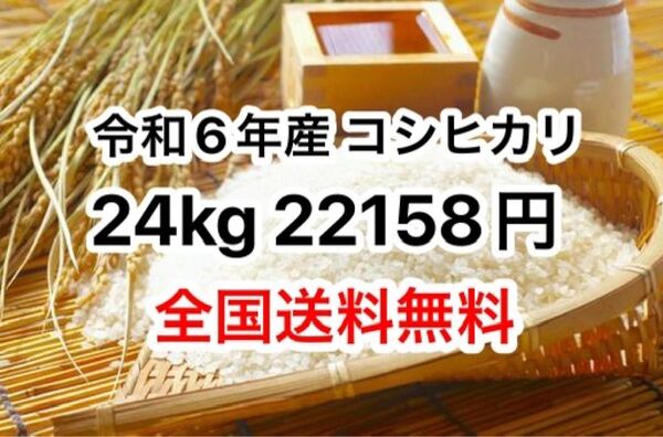 令和6年産 石川県 白米 24キロ 全国送料無料