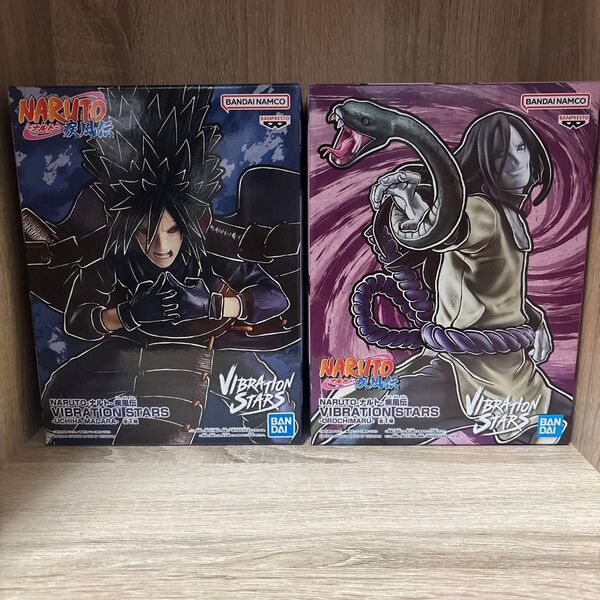 【新品未使用】 VIBRATION STARS NARUTO-ナルト- 疾風伝 うちはマダラ 大蛇丸