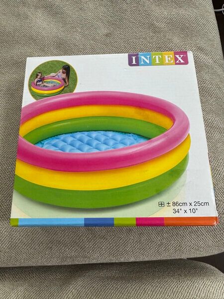 INTEX製ビニールプール 86cm