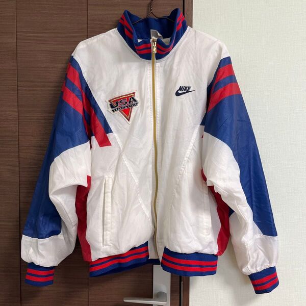 90s Nike USA Track And Field Jacket バルセロナオリンピック 銀タグ 美品