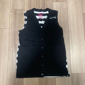 Hurley ベスト Lサイズ 混綿素材