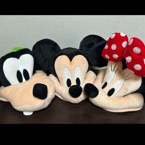 価格相談○ディズニー ファンキャップ ミッキー ミニーグーフィー ぬいぐるみ 帽子 グッズセット Disney