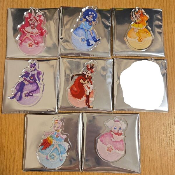 プリキュア プリティストア ランダムオーナメントキーホルダー Vol.6 キラキラプリキュアアラモード 全種コンプリート