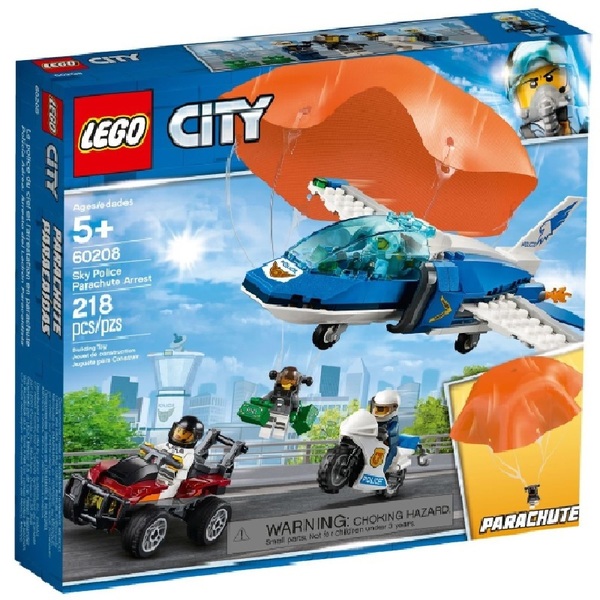 ★☆レゴ 60208 シティ ポリス パラシュート逮捕 LEGO City☆★