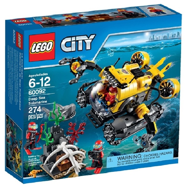 ★☆レゴ 60092 シティ 海底潜水艦 LEGO City ☆★