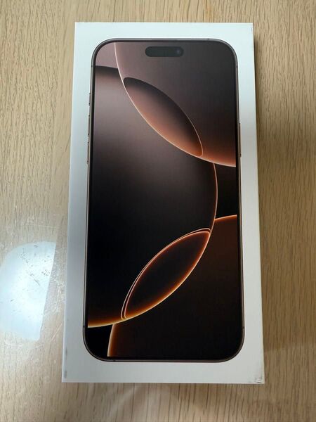 新品未開封 iPhone16Pro Max 1TB SIMフリー デザートチタニウム 大容量