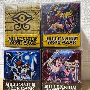 遊戯王 デッキケース4種 ブラックマジシャンガール 海馬瀬人 千年パズル 未開封