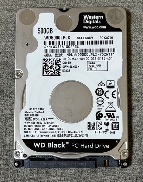 Western Digital WD5000LPLX 500GB HDD O