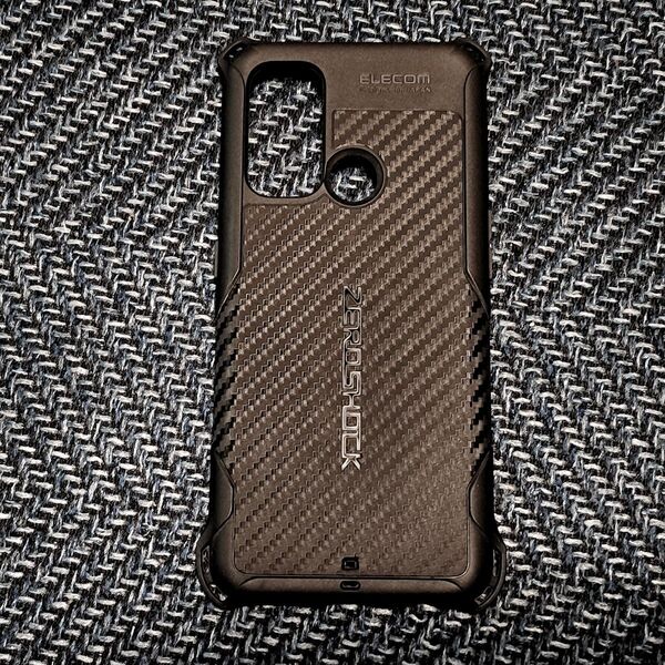 oppo reno5a 用 ELECOM ZERO SHOCK TPUケース
