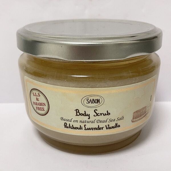 SABON パチュリラベンダーバニラ ボディスクラブ 320g