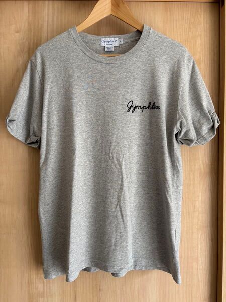 Gymphlex(ジムフレックス) 刺繍ロゴTシャツ グレー 半袖