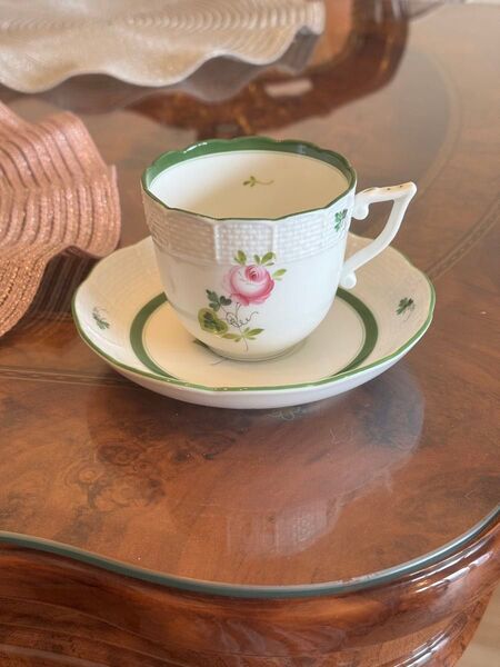 ヘレンド ウィーンの薔薇 コーヒーカップ&ソーサー ウィーンの薔薇 ヘレンド 洋食器