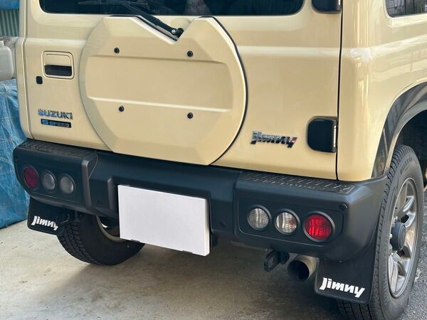 ジムニーJB64W/ジムニーシエラJB74W スペアタイヤレスカバー リアゲートカバー 背面レスカバー スムージングパネル 軽量化