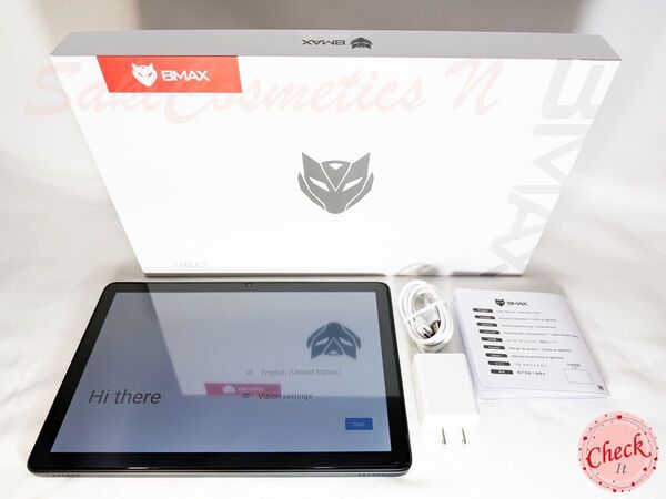 ☆美品☆《最新版10インチタブレット》BMAX I10 Plus ビーマックス Android15 付属品完備 動作確認済み