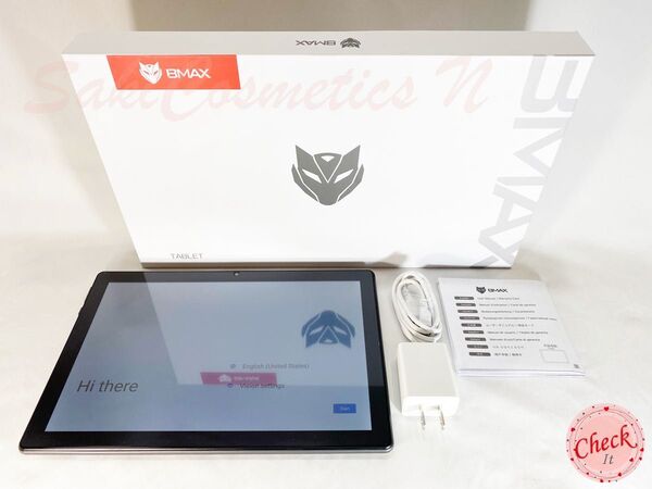 ☆液晶画面美品☆《最新版10インチタブレット》BMAX I9 Plus ビーマックス Android14 付属品完備 動作確認済み