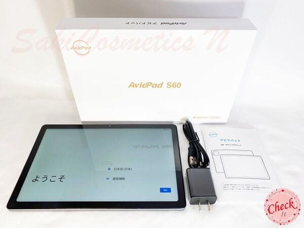 専用ケース付属!《最新版10インチタブレット》AvidPad S60 美品 アビドパッド 付属品完備 動作確認済み