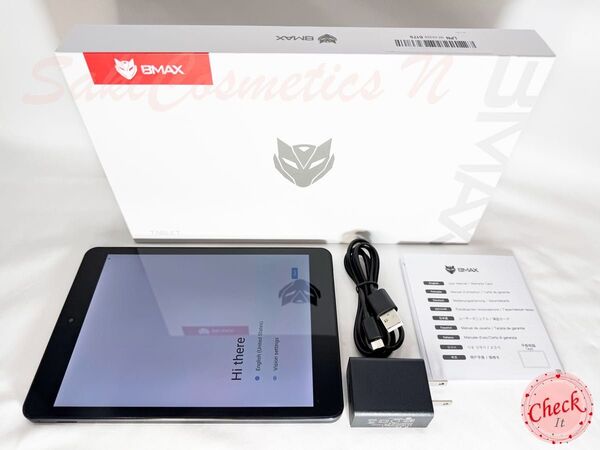 ☆美品☆《最新版7.9インチタブレット》BMAX I8 Android14 ビーマックス 付属品完備 動作確認済み