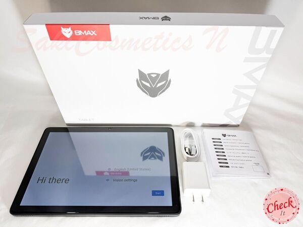 ☆美品☆《最新版10インチタブレット》BMAX I10 Plus ビーマックス Android15 付属品完備 動作確認済み