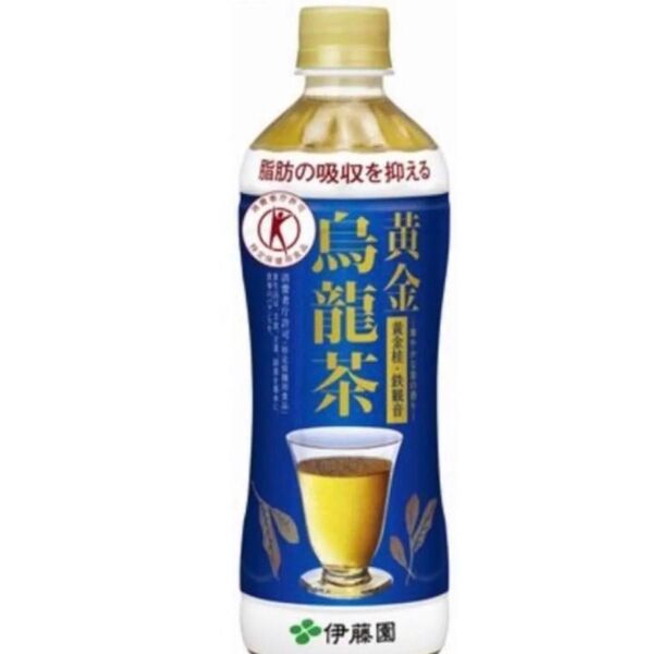 特保 黄金烏龍茶 500ml x 24本