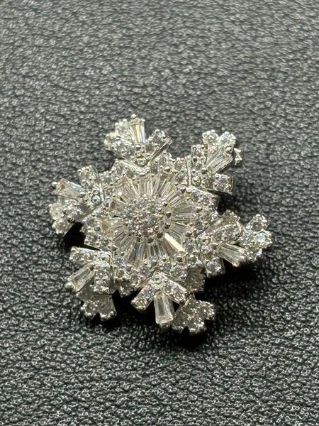雪の結晶 ブレスレット ペンダント パーツ