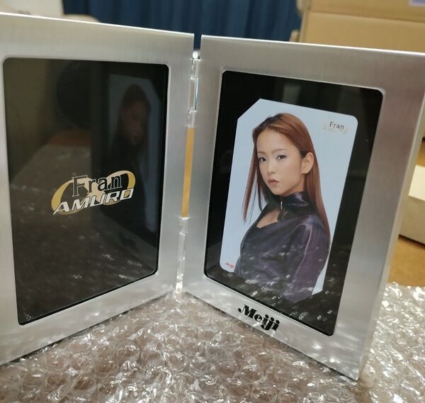 数量限定 安室奈美恵×フラン 非売品フォトスタンド テレカ付き 元箱あり 破格