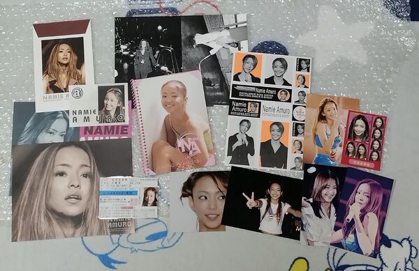 未使用 安室奈美恵 ミニノート&レターセット 写真・シール付 未使用日本製 セット まとめ