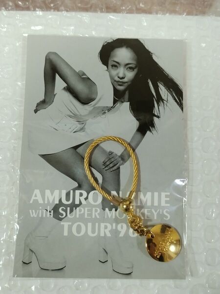 ほぼ未使用に近い 激レア安室奈美恵 with SUPER MONKEY'S キーホルダー(台紙付き)