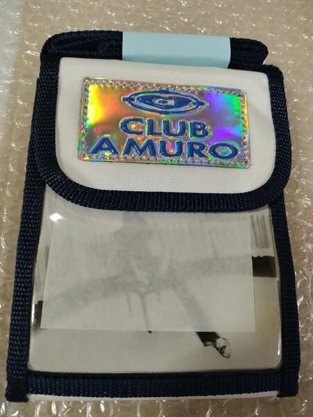初袋出し・FC限定 安室奈美恵 CLUB AMURO 肩掛けバッグ+紙製写真付き(レア・非売品)
