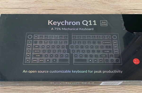 【新品】Keychron Q11 QMK カスタムメカニカルキーボード 赤軸