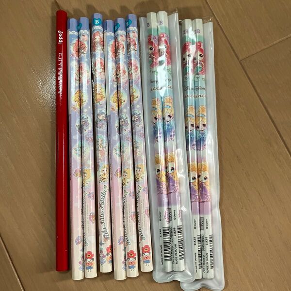 鉛筆セット Bと2B、赤えんぴつセット