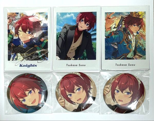 あんスタ 朱桜司 2022 Spring テーマスカウト缶バッジ SHUFFLEコレ缶バッジ ぱしゃっつ TRIP Vol.5