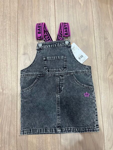 BABYDOLL ベビードール デニム オーバーオール サロペット 女の子 100 ジャンパー スカート新品未使用