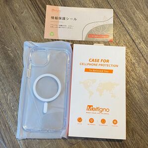 【黄ばみなし】MagSafe iPhone14Plus クリアケース