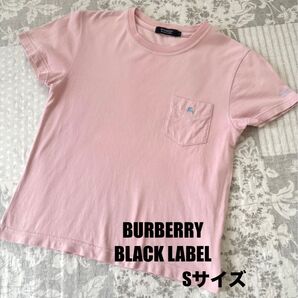■即購入OK■BURBERRY BLACK LABEL■ワンポイントTシャツ■サイズ1(S)