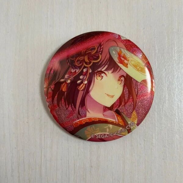 プロセカ 東雲絵名 グリッター缶バッジ 10C 夏祭り