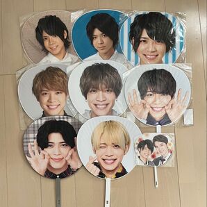 SexyZone セクゾ 松島聡 公式ジャンボうちわ 9本セット B