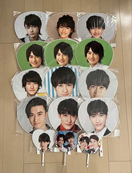 SexyZone セクゾ マリウス葉 公式ジャンボうちわ 15本セット
