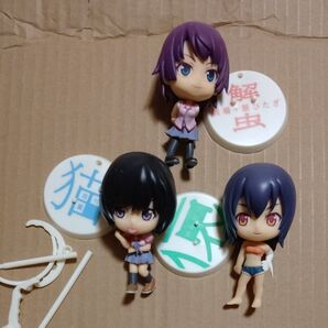 きゅんキャラ 化物語 戦場ヶ原ひたぎ、神原駿河、羽川翼