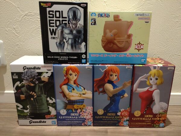 新品未開封 フィギュア まとめ売り ワンピース ナルト ドラゴンボール