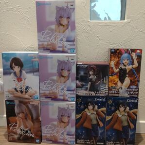 新品未開封 美少女フィギュア 9体 まとめ売り ホロライブ 桜島麻衣 時崎狂三 他