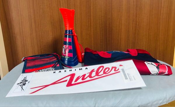 4個セット 鹿島アントラーズ 応援グッズ まとめ売り
