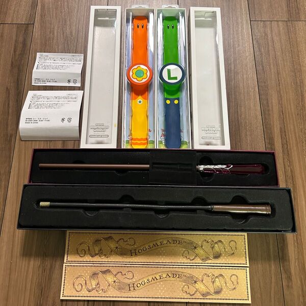 USJ マジカルワンド パワーアップバンド 動作確認済 ルイージ デイジー さんざし ピッカリー